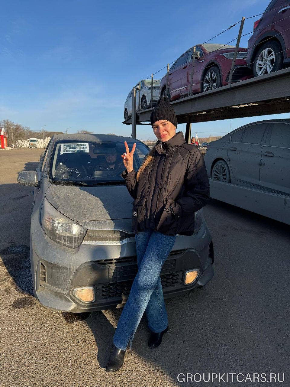 Kia Morning — автомобиль доставлен клиенту